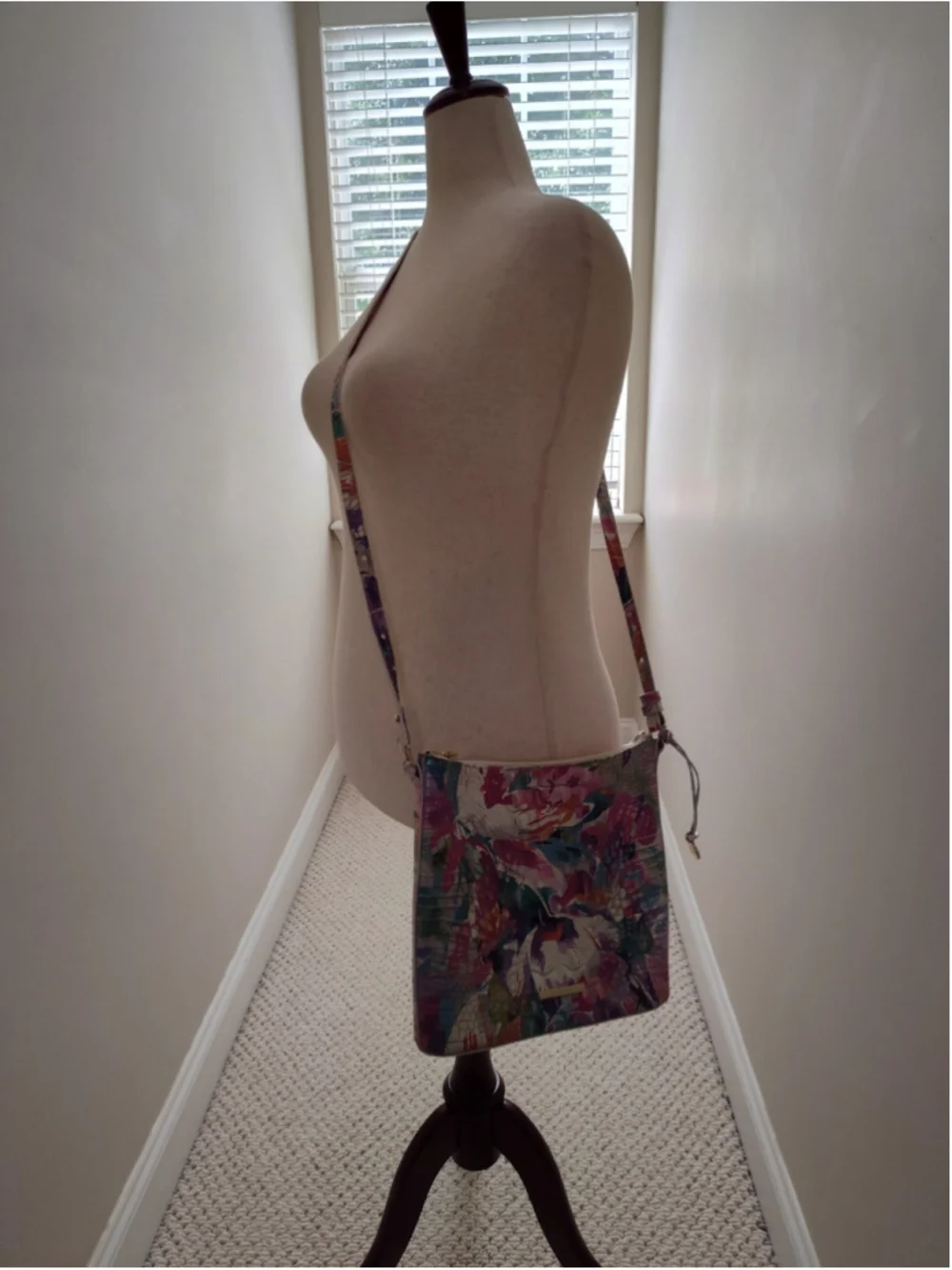Women's Brahmin Crossbody Bag One Size Multi-color White